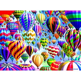 Buffalo Games, Rompecabezas Sky Roads, Vivid Collection, 1000 Piezas                                                                                  