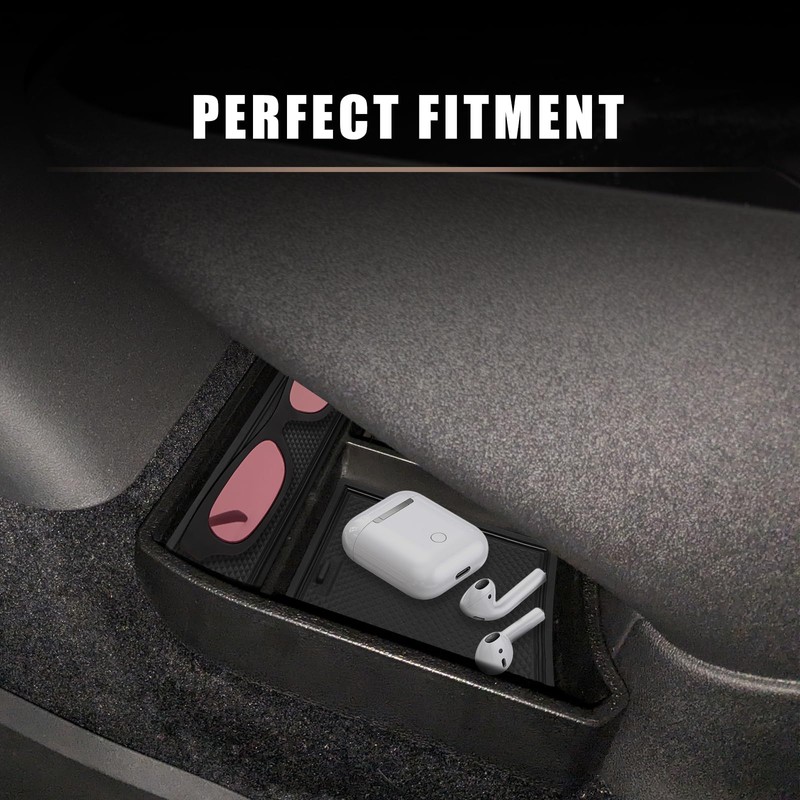 Muslogy for VW 2023 ID4 Lower Console Organizer Upgraded Storage