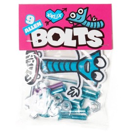 1in Allen Blue/Pink Krome Krux Hardware