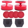 CROWN ME Air Hockey Pushers and Air Hockey Pucks,2PCS Striker