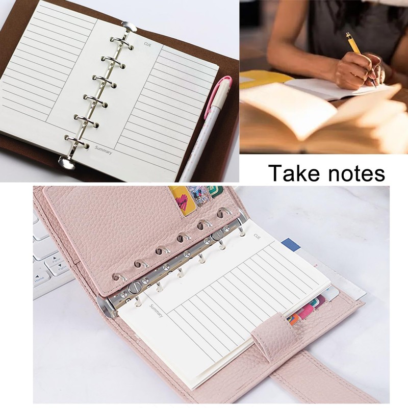 A7 Planner Refill, 3 Pack 135 Sheets/270 Pages Planner Inserts