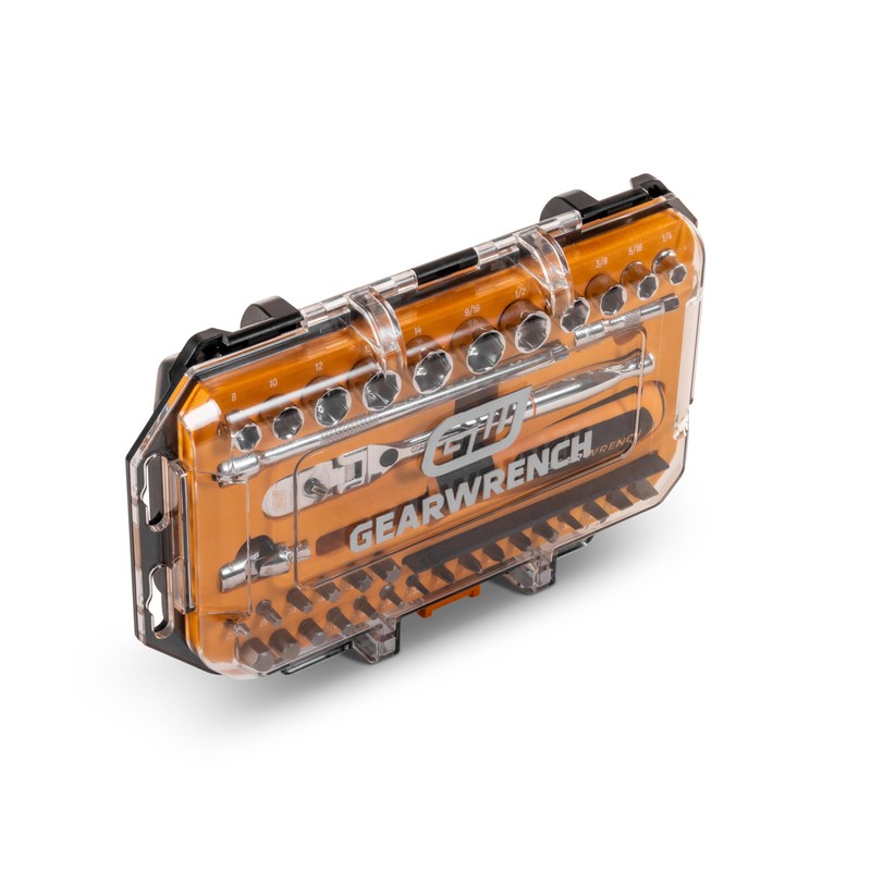 GEARWRENCH 39 Piece 1/4" Drive MicroDriver Set with 120XP Locking