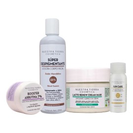 Kit Loción Súper Despigmentante Lacto Renew Cream Mask