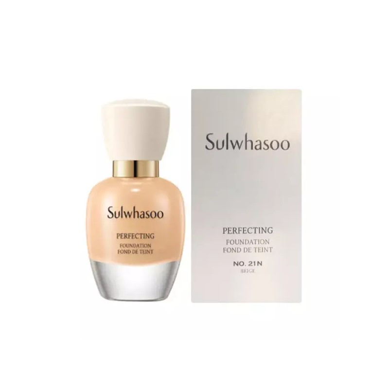 Sulwhasoo 설화수 퍼펙팅 파운데이션 21N호 베이지/SPF17 PA+ N Sulwhasoo Perfecting