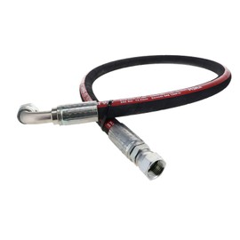 HYDRAULICS DIRECT | FA-UFWTF8-JIC-JIC90-36 | 1/2" Ultraflex Hose with 1/2" Female JIC X 1/2" Female JIC 90 Degree, 36" long (5,010 psi)