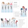 Juego de 15 brochas de maquillaje de calidad, brochas sintéticas
