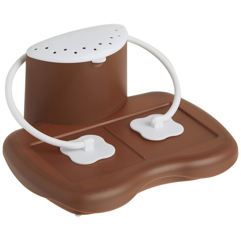 PrepSolutions Microwave S'mores Maker, Brown/White – Easy S'mores in Minutes,