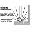 Nixalite Bird Spike Wildlife Barrier Kit (10ft, 5-2ft Strips)