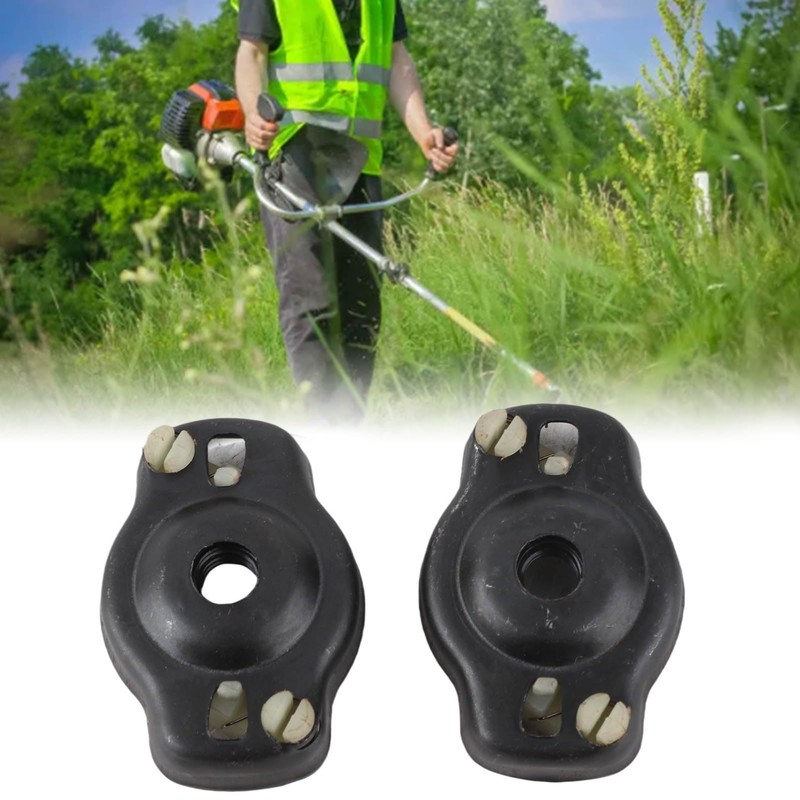 2PCS Lawn Trimmer Starter Cup, Black Starter Cup Trimmer Parts,
