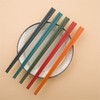 HuaLan Colorful Fiberglass Chopsticks, Dishwasher Safe Chopstick, Reusable Non-slip Chop