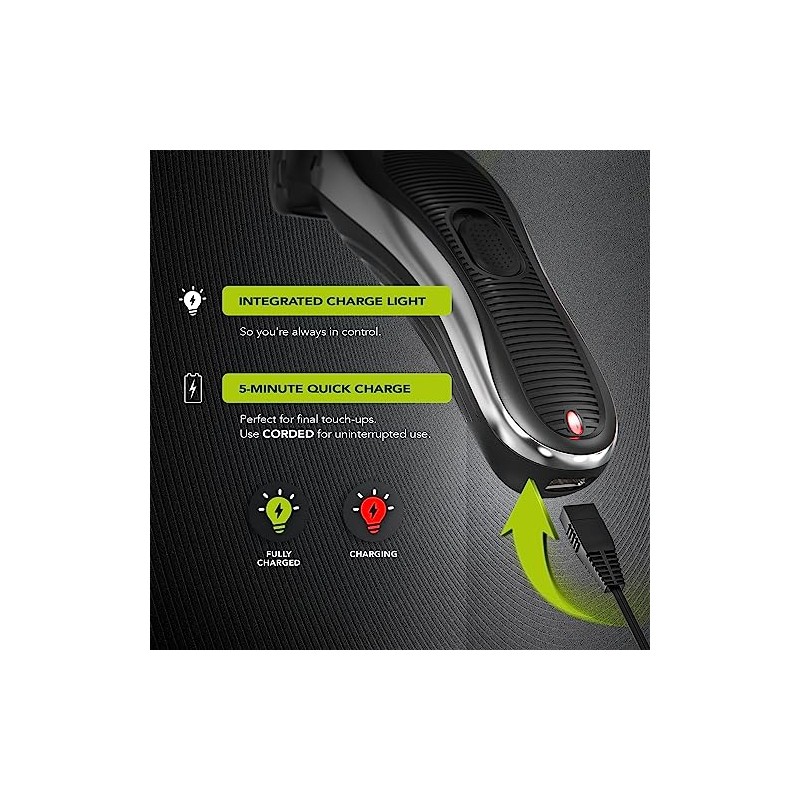 Wahl Bald & Buzz Cordless Men's Hair Clipper for Short
