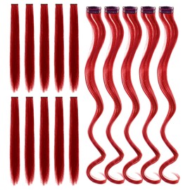 15 Hair Extensions Wigs, Clip On Hair Extensions, Party Hair Decorations, Women's Wigs Hair Accessories, Girls Wigs