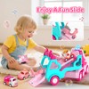 7 in 1 Carrier Truck Cars for Toddlers Girls, Girls