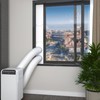 Flamorrow Dual Hose Portable Air Conditioner Window Kit, 5.9" Diameter