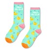HAPPYPOP 2024 Funny Socks For Women Rubber Duck Socks Funny