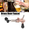 G5/8 Beer Faucet Brass Stainless Steel Beer Tap Adjustable Beer