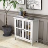 Tangkula Sideboard Buffet Storage Cabinet, Kitchen Storage Cabinet with 2