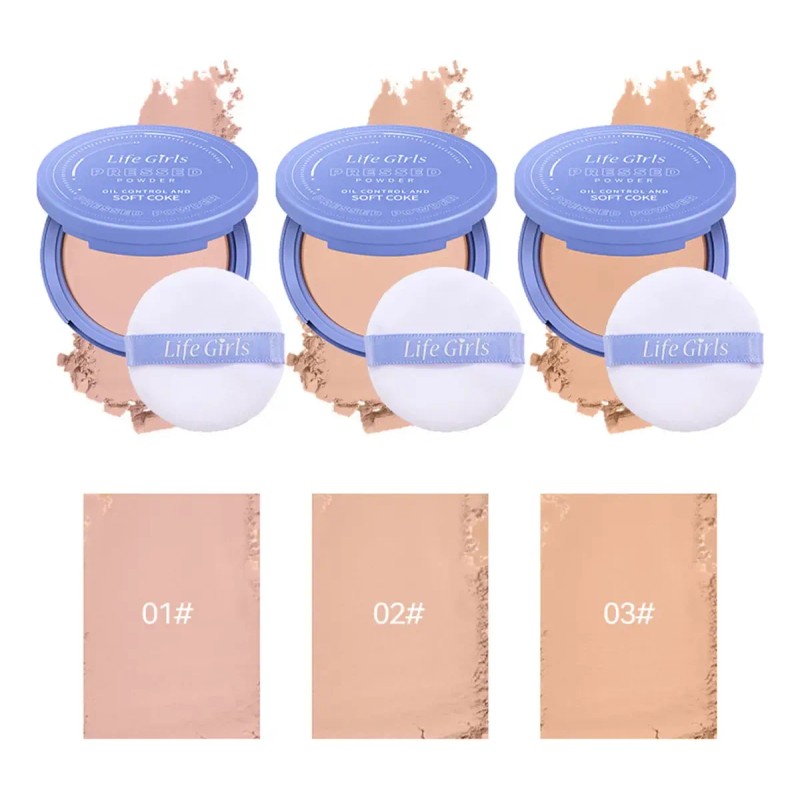 Life Girls Polvo Compact Fijador Dermabrasion Antigrasa
