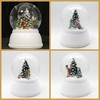 Snow Globe Christmas Tree Decorating | Base White Nostalgic |