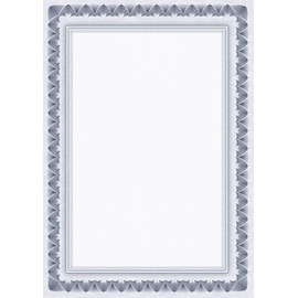 Certificate Award A4 Premium Satin Paper ‘Arcade Blue’, 25 Blank Sheets per Pack, Thick 170 GSM Page, Over Twice as Thick as Regular Paper, Perfect for Diplomas Awards Congratulations and Graduations