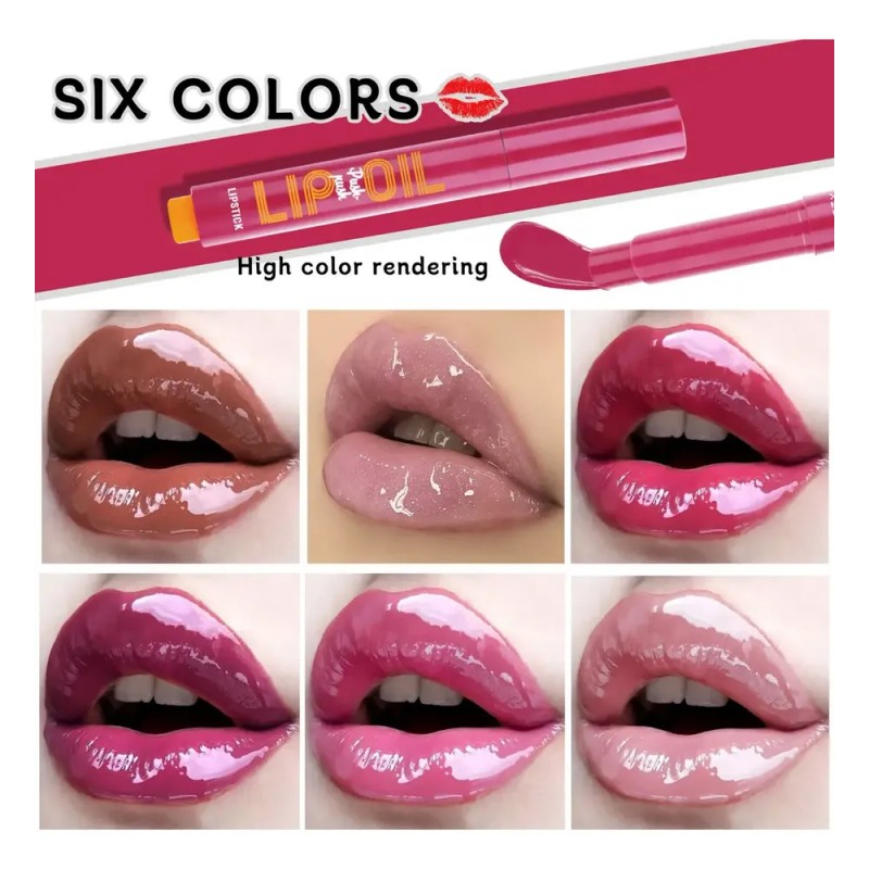 Set De Pintalabios X Make-up Press, Brillo Labial Liso Y