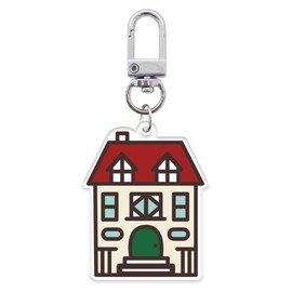 [kimhachan] Kim Ha Chan Signature Key Ring | Key Chain | Cute Key Chain Bag Accessories Keychain Bag Charm, clear