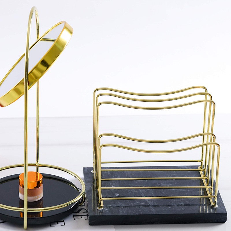 Real Marble File Holder - Desk Accessories - Modern Mail