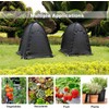 Porayhut Pop up Sunshade Cloth Pack of 3,Easy Open Crop