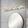 Crystal Vanity Light, Bathroom Lighting Chrome Toilet Vanity Light Wall