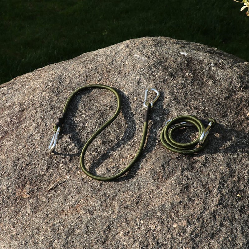 DFsucces Elastic Band with Hooks, Carabiner, Cargo Secure, Bungee Cord,