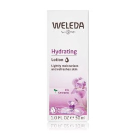 Weleda Hydrating Facial Lotion 1oz Plant Rich Moisturizer Iris Root Jojoba Seed