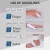 Self Adhesive Wrap Cohesive Wrap Bandages 6 Count 3" x