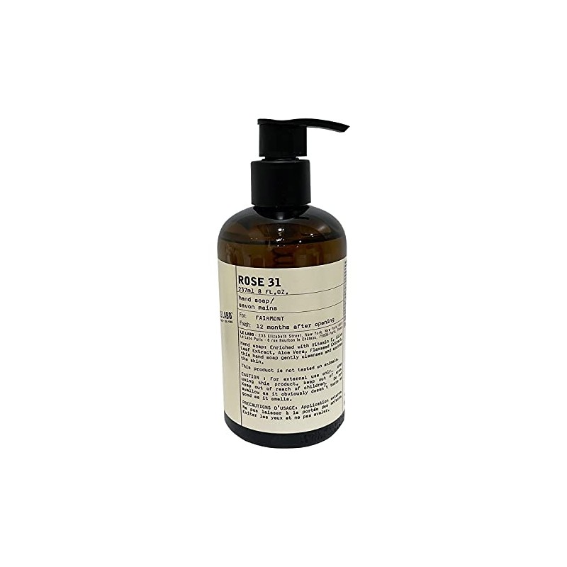 Le Labo Rose 31 Luxury Hand Soap 8 oz Hand