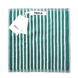 TEKLA Hand Towel Nordic Tekla Handkerchief Stripe Core Collection Stripes Core Collection 11.8 x 11.8 inches (30 x 30 cm) Towel Handkerchief Brand Women's Men's Gift Cute Dad Birthday Present Plain