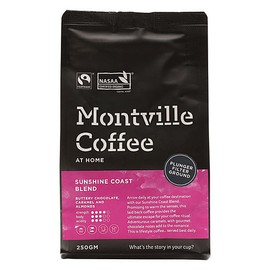 Montville Coffee Sunshine Coast Blend Ground for Plunger 250g