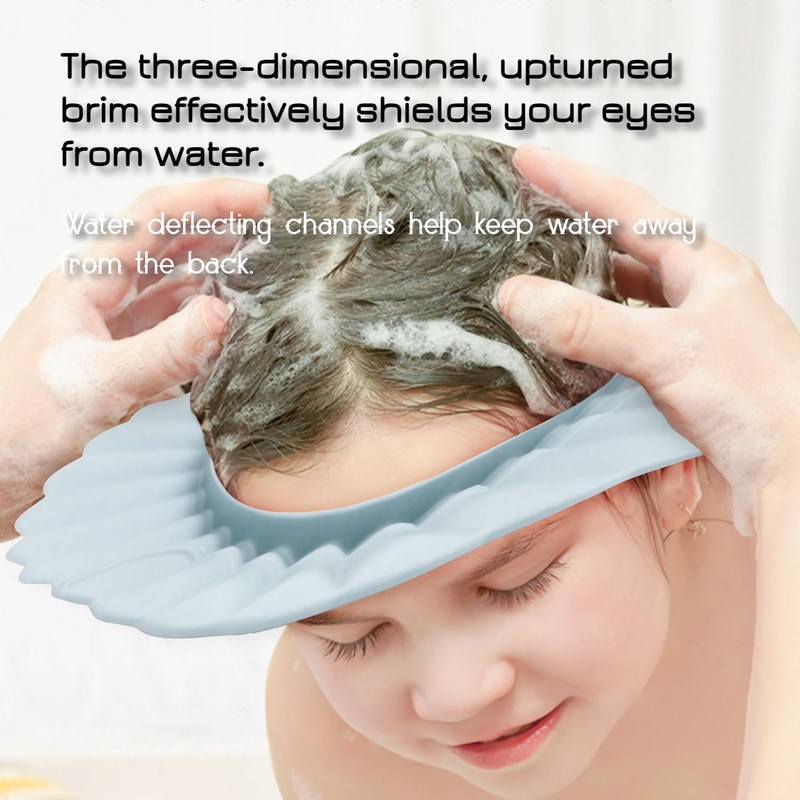 Baby Shower Cap Shield, Bathing Cap Bath Hat Bathing Safe