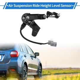 VekAuto Air Suspension Ride Height Level Sensor Compatible for Subaru Forester 14-15, Durable ABS Plastic Black Rear Left Right Side Headlight Level Sensor
