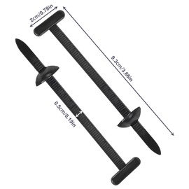 Ruaizel 100 Stück Nylon Universal Kabelbinder Schnalle, Robuste Selbstsichernde Kabelbinder für Auto Reparatur, Zuhause, Büro, Garage und Werkstatt