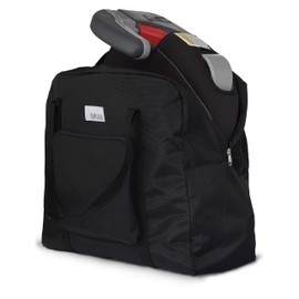 Birdee Durable Backless Booster Seat Travel Bag for Airplane Gate Check and Carrier for Travel - Fits GB Pockit and Most Lightweight Compact Folding Strollers