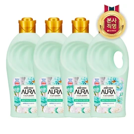 Aura Saffron AURA Container 1L Smokey Musk x 4 / 아우라 샤프란 AURA 용기 1L 스모키머스크 x 4개