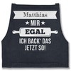 Geschenk mit Namen personalisiert by Shirtracer - Apron - Baking