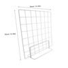 Alipis 2pcs Display Stand Tabletop Grid Display Wire Grid Display