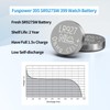 Fuspower SR927W 395 SR927 LR927 AG7 Alkaline Watch Batteries 20