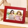 CURTEK 4-Pack 5 x 7 Red Picture Frame with Removable