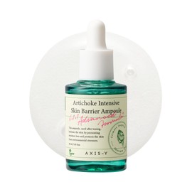 AXIS-Y AXIS-Y Artichoke Intensive Skin Barrier Ampoule - Hydrating & Soothing Serum with Centella Asiatica, Licorice & Aloe for Skin Irritation Treatment - Vegan Korean Skin Care - 1.01 fl. oz.