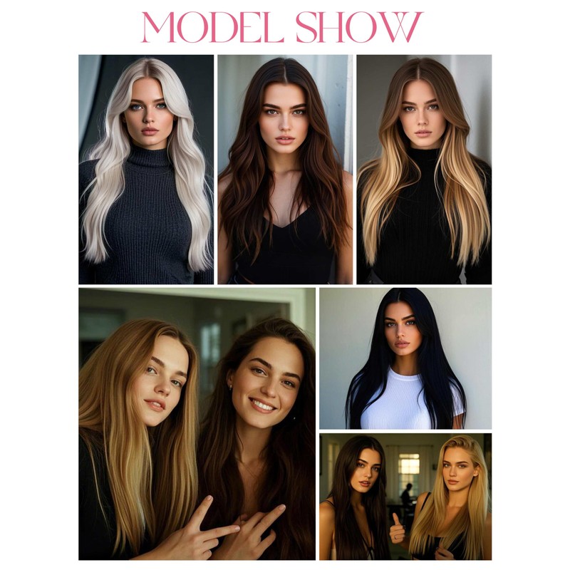 Lacer Genius Weft Real Human Hair Extensions 22 Inch Remy