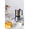 MONIX Aroma | Italienische Kaffeemaschine, Edelstahl, 18/10, 6 Tassen, 10
