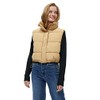 Desires Women's Kenza Puffer Vest 5023 Lark Beige M