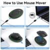 Giecy Ultra Slim Undetectable Mouse Mover, Mouse Jiggler with Adjustable