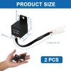 LED Indicator Relay 12 V Motorcycle 2-Pin Universal Moto Flasher